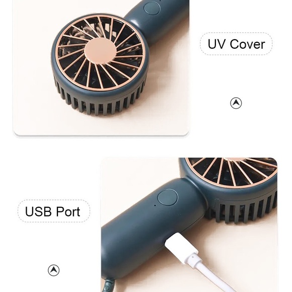 Mini Portable Fan - Picture 3 of 5